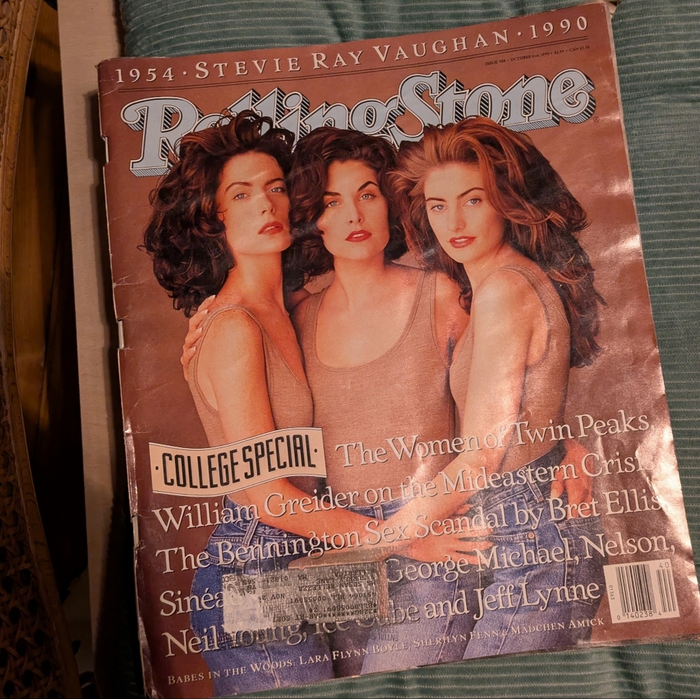 Rolling Stone Magazine with Twin Peaks Cover